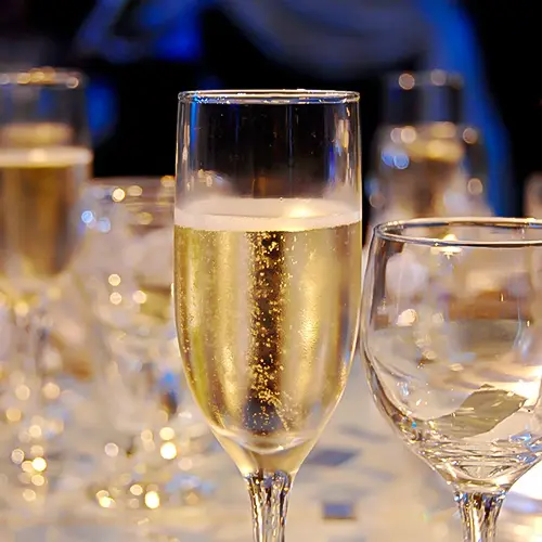 Sparkling Wines menu entries