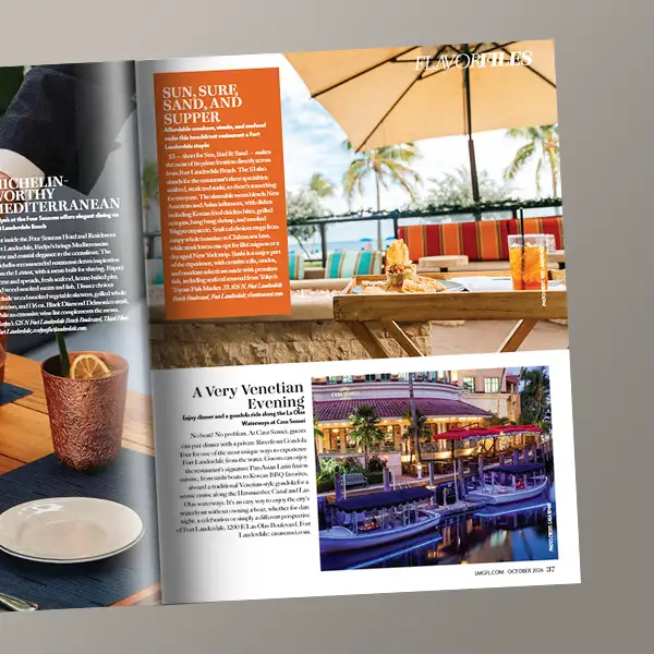 Image published in Lifestyle Magazine Print and Digital Edition